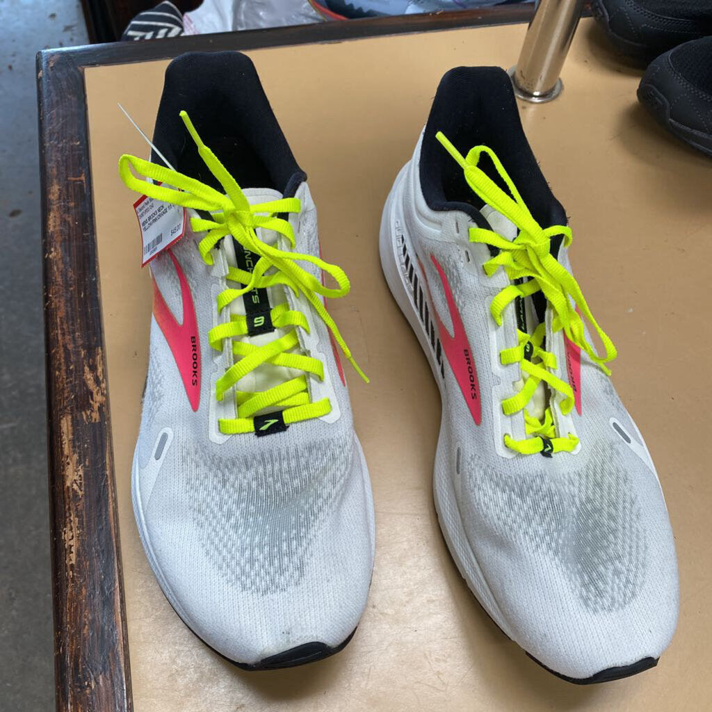 MENS BROOKS NEON YELLOW/PINK/ORANGE 11.5