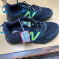 WOMENS NEW BALANCE SHOES BLK/LIME GREEN/CYAN 8.5 WIDE NEW