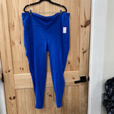 LULULEMON SIZE 20 BLUE LEGGINGS
