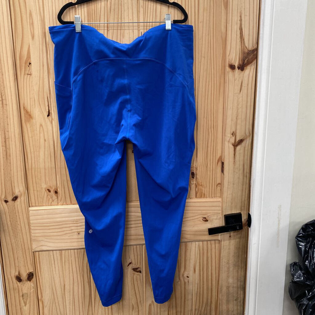 LULULEMON SIZE 20 BLUE LEGGINGS