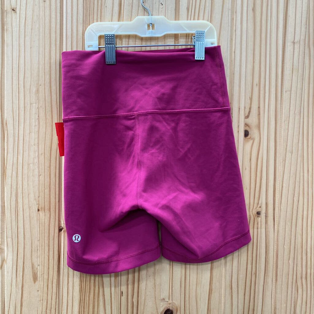 LULULEMON MAGENTA BIKER SHORTS 4