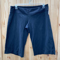 LULULEMON BLK PINSTRIPE WIDE LEG 12