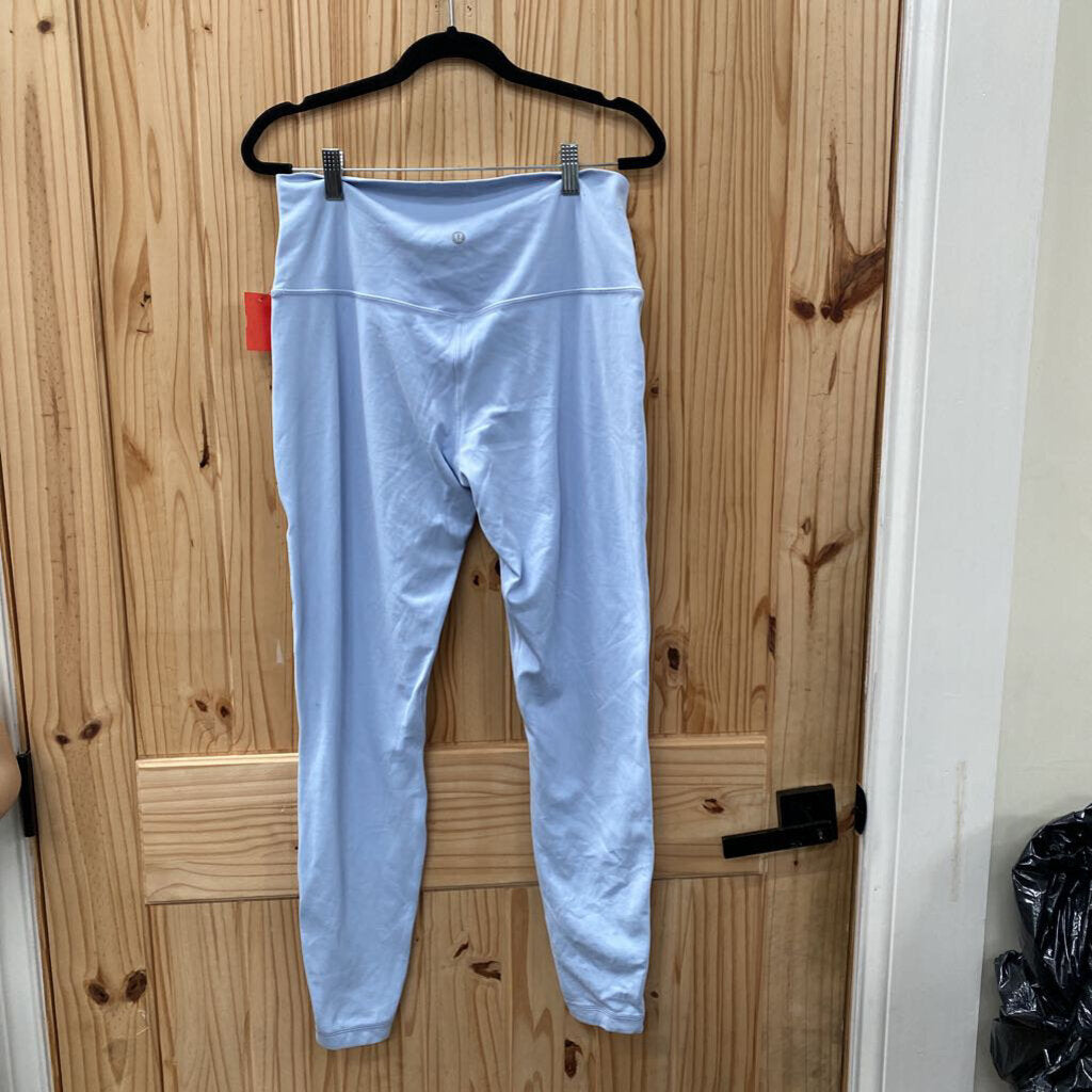 LULULEMON LIGHT BLUE DOUBLE ALIGNS 12