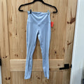 LULULEMON LIGHT BLUE DOUBLE ALIGNS (SOME WASH WEAR) 4