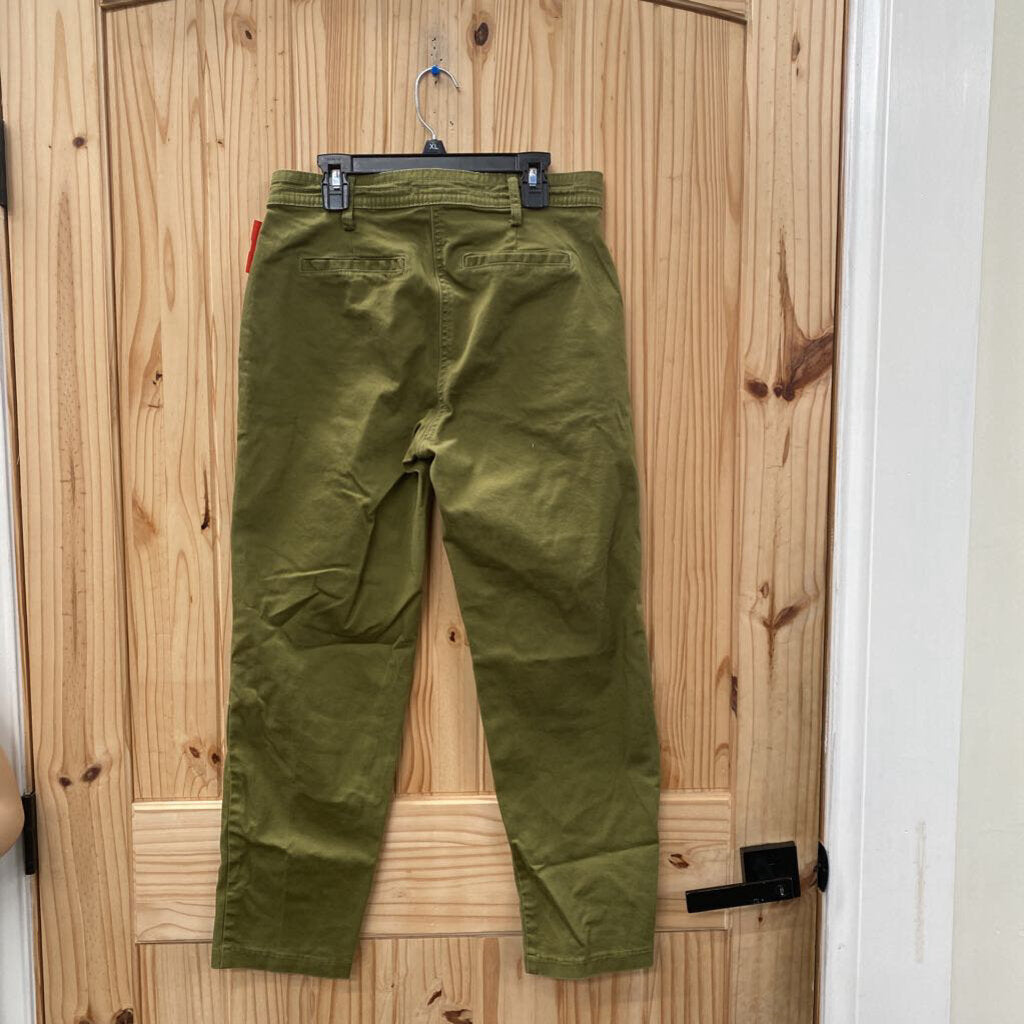 WOMENS MICHAEL KORS OLIVE GREEN PANTS 4