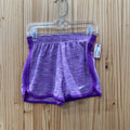 GIRLS NIKE SHORTS PURPLE/WHITE M 6