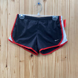 WOMENS NIKE SHORTS RED/WHITE/BLK M