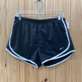 WOMENS NIKE SHORTS BLK/WHITE M