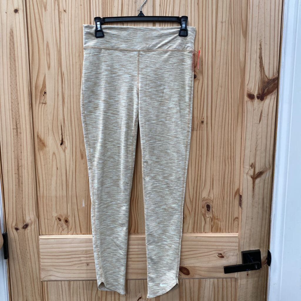 WOMENS NIKE TAUPE LEGGINGS XL