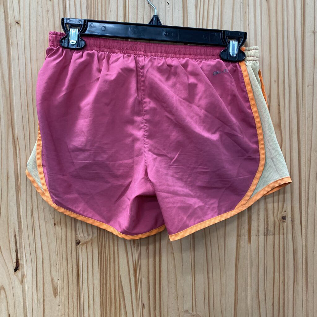 WOMENS NIKE SHORTS DK PINK/ORANGE/BEIGE L
