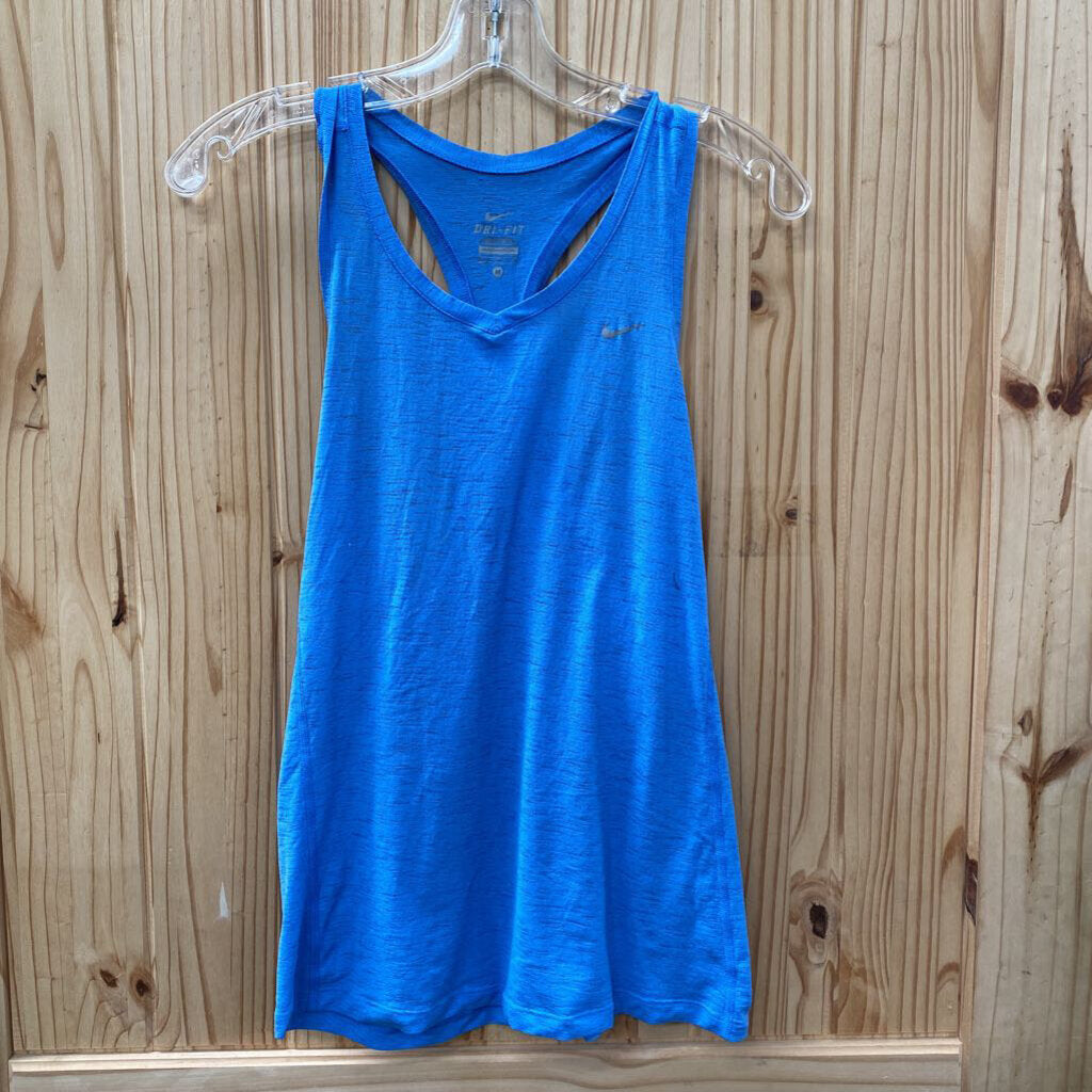 WOMENS NIKE TANK SKY BLUE/GREY M