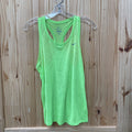 WOMENS NIKE TANK NEON GREEN/GREY M