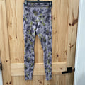 LULULULEMON LEGGINGS PURPLE/GREEN DIAMOND DYE 6
