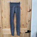 LULULEMON HEATHER BLK GRAY LEGGINGS 2