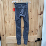 LULULEMON HEATHER BLK GRAY LEGGINGS 2