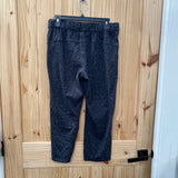 LULULEMON BLK PRINT PANTS 8 LIKE NEW
