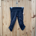 LULULEMON CHARCOAL CROP COMPRESSION LEGGINGS 4