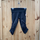LULULEMON CHARCOAL CROP COMPRESSION LEGGINGS 4