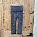 LULULEMON BLK GRAY HEATHERED LEGGINGS 6
