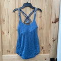 LULULEMON BLUE BRA/TANK 4