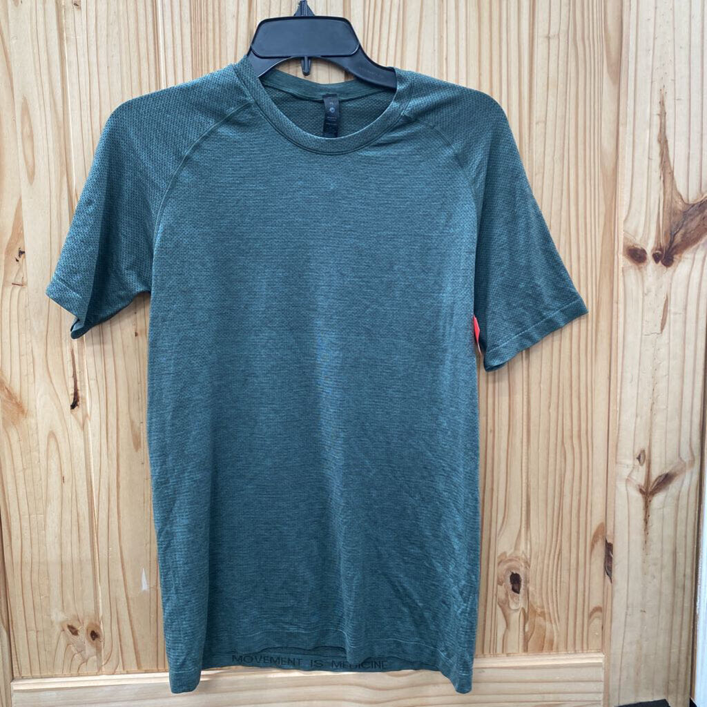 LULULEMON GREEN VENT TECH SWIFTLY XS