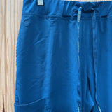 WOMENS MEDCOUTURE DK TEAL JOGGERS M