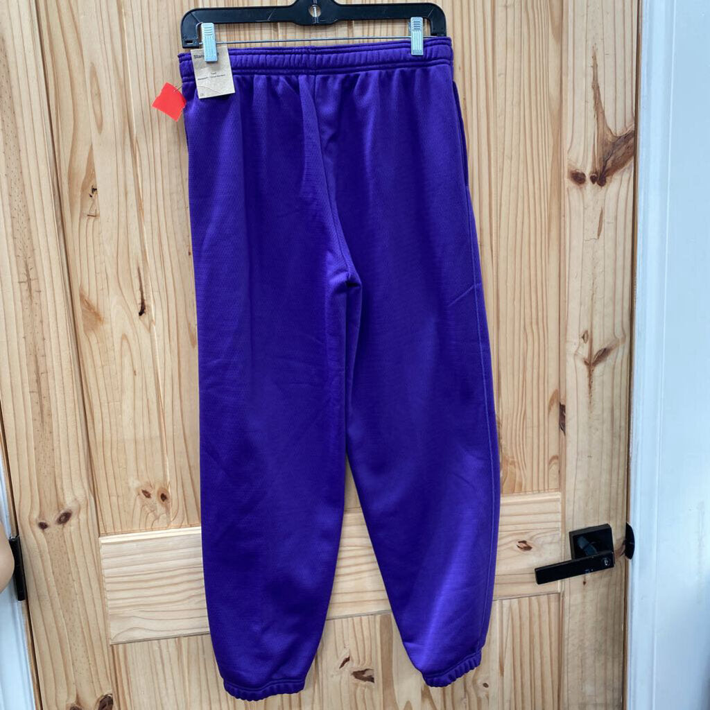 BOYS NIKE KOBE PURPLE/GOLDEN YELLOW PANTS L 12 NWT