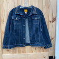 WOMENS RUBY RD. DK DENIM JEAN JACKET 14