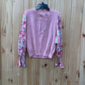 GIRLS SHOP THE MINT MINT FLORAL LS SHIRT 5/6