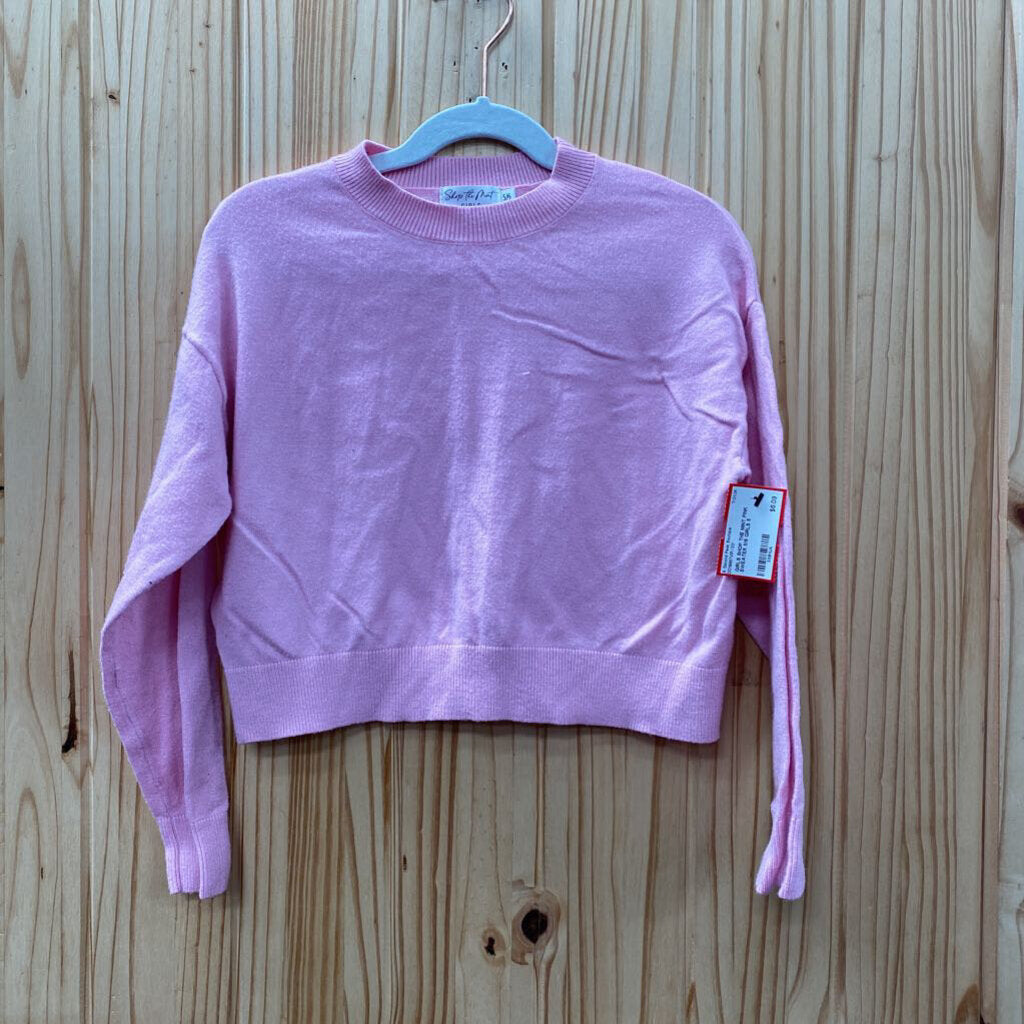 GIRLS SHOP THE MINT PINK SWEATER 5/6