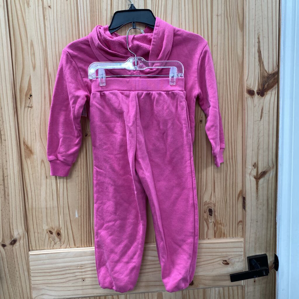 GIRLS GAP 2PC SET DK PINK/WHITE/BLUE 6