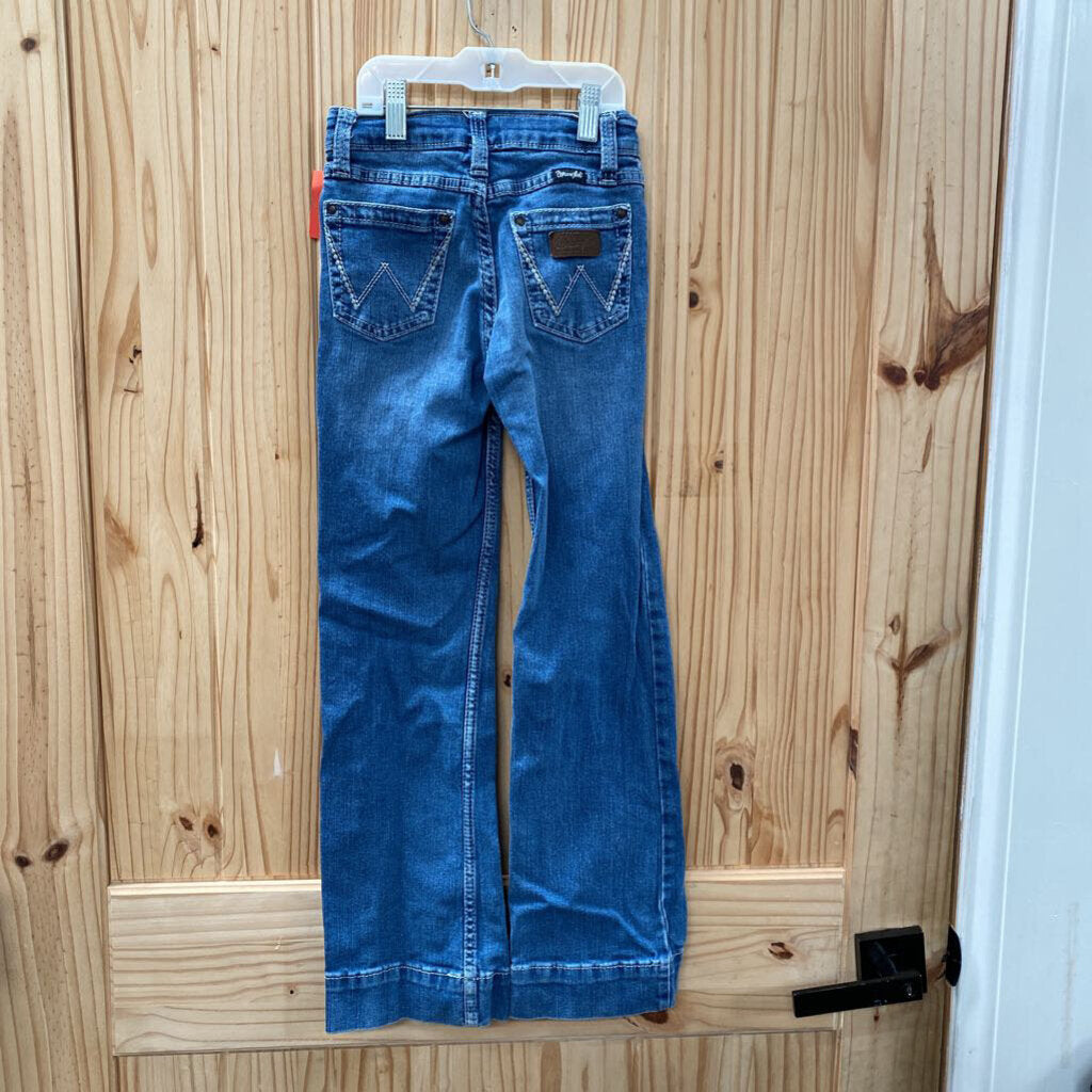 GIRLS WRANGLER DENIM JEANS 8