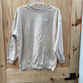 WOMENS NIKE BEIGE/WHITE SWEATSHIRT XL