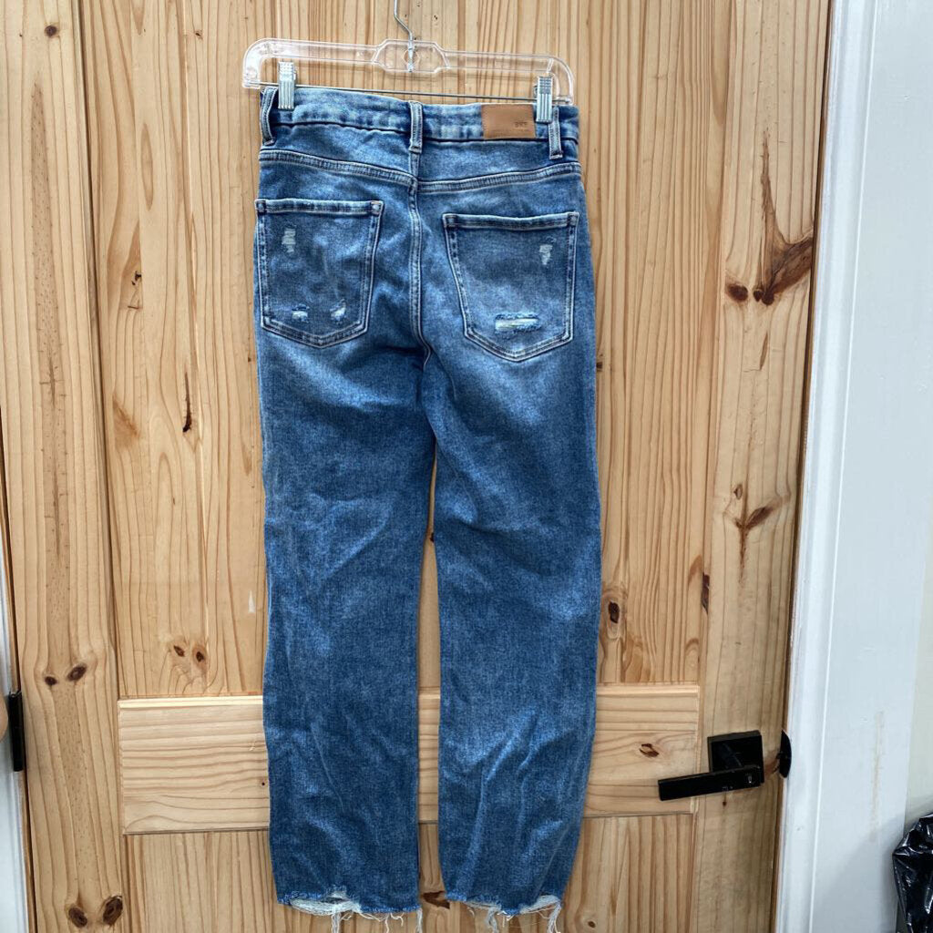 WOMENS BKE BILLIE DENIM DIST. JEANS 26