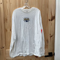 MENS VANS OFF THE WALL LS WHITE SHIRT XL
