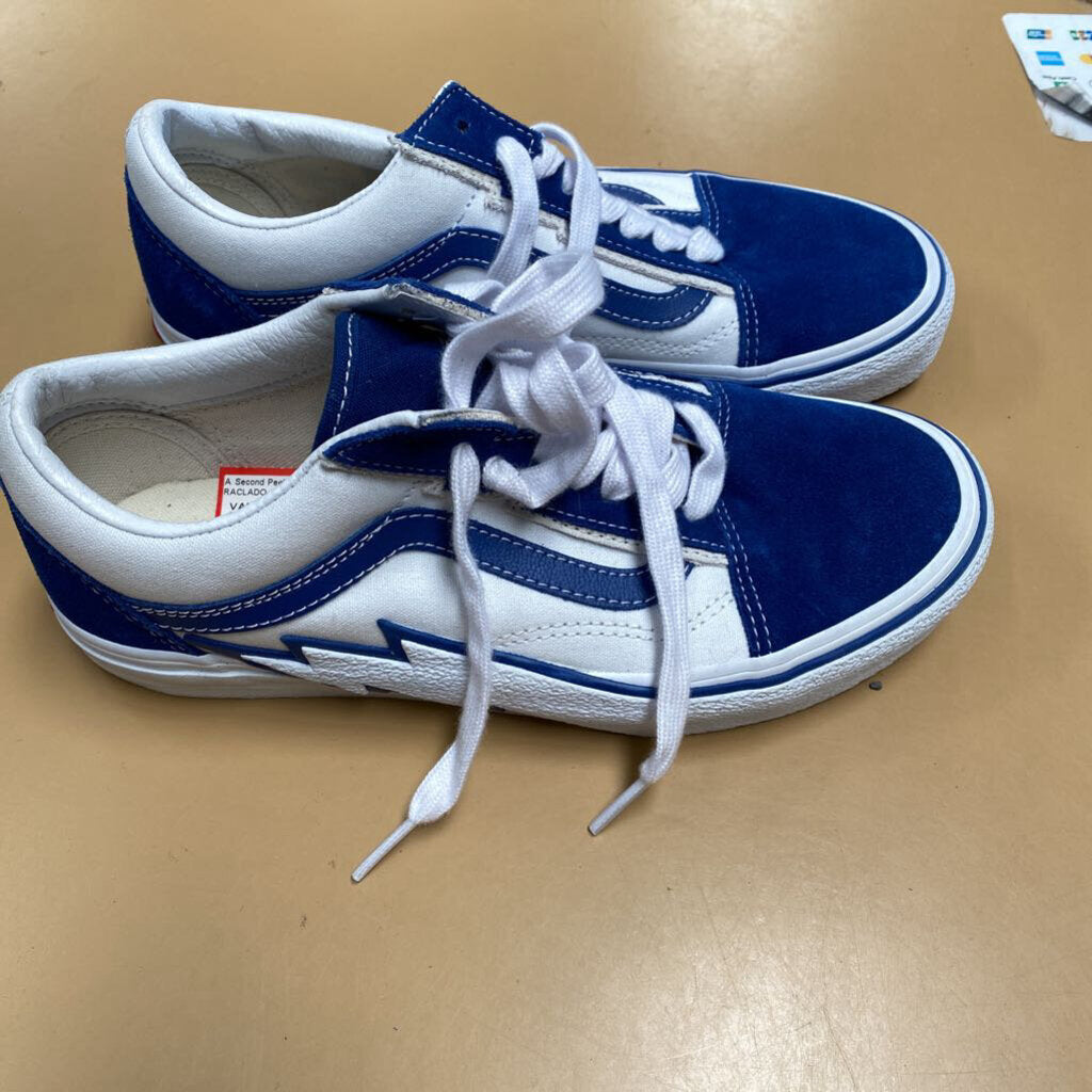 VANS ROYAL BLUE/WHITE MENS 6.5 WOMENS 8