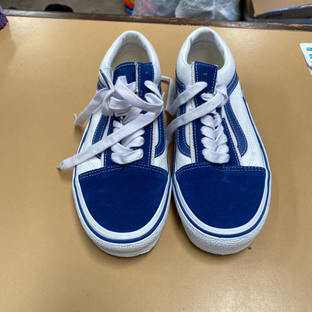 VANS ROYAL BLUE/WHITE MENS 6.5 WOMENS 8