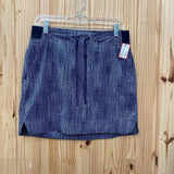 WOMENS ATHLETA NAVY BLUE/WHITE SKORT 8