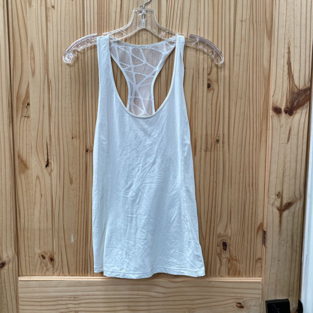 WOMENS LULULEMON WHITE TANK S