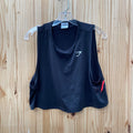 WOMENS GYMSHARK BLK CROP TOP L