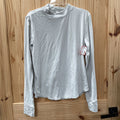 WOMENS LULULEMON OFF WHITE LS SHIRT 14