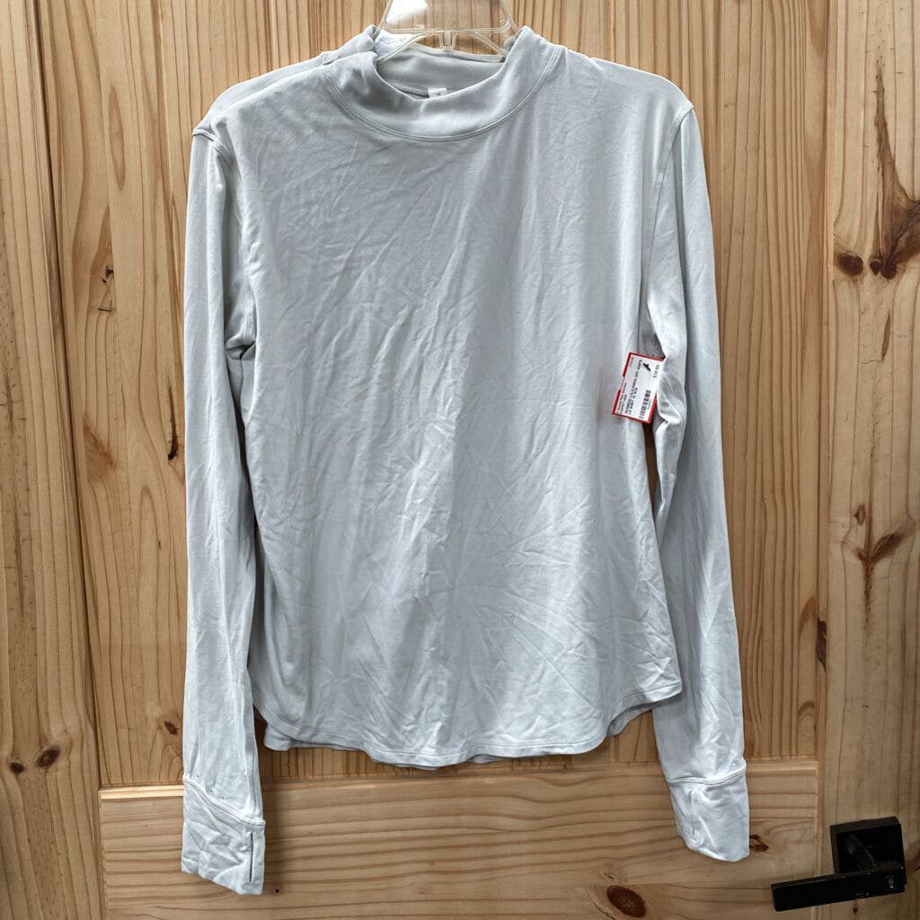 WOMENS LULULEMON OFF WHITE LS SHIRT 14