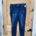 WOMENS MAURICES DK DENIM JEANS 16