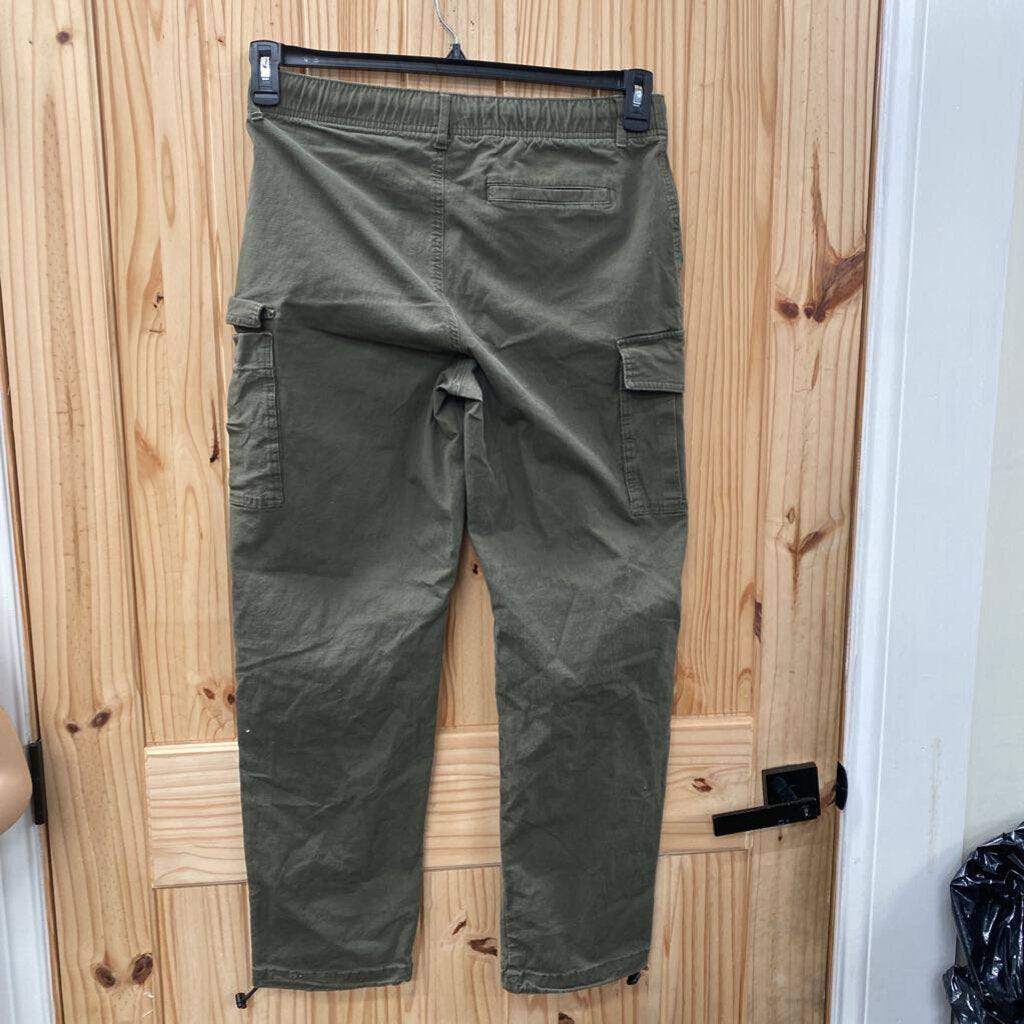 MENS ORIGINAL USE DK GREEN CARGO PANTS S