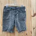 MENS AMERICAN EAGLE DENIM GREY SHORTS 31