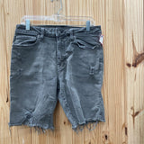 MENS AMERICAN EAGLE DENIM GREY SHORTS 31