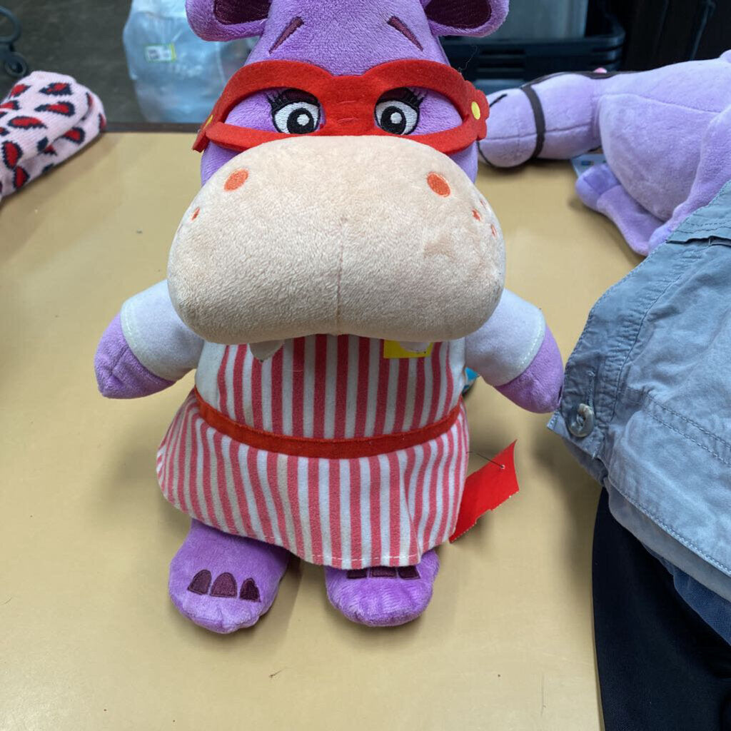 HALLIE THE HIPPO FROM DOC MCSTUFFIN DOLL