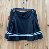 WOMENS WE1FIT BLK/WHITE SKORT L
