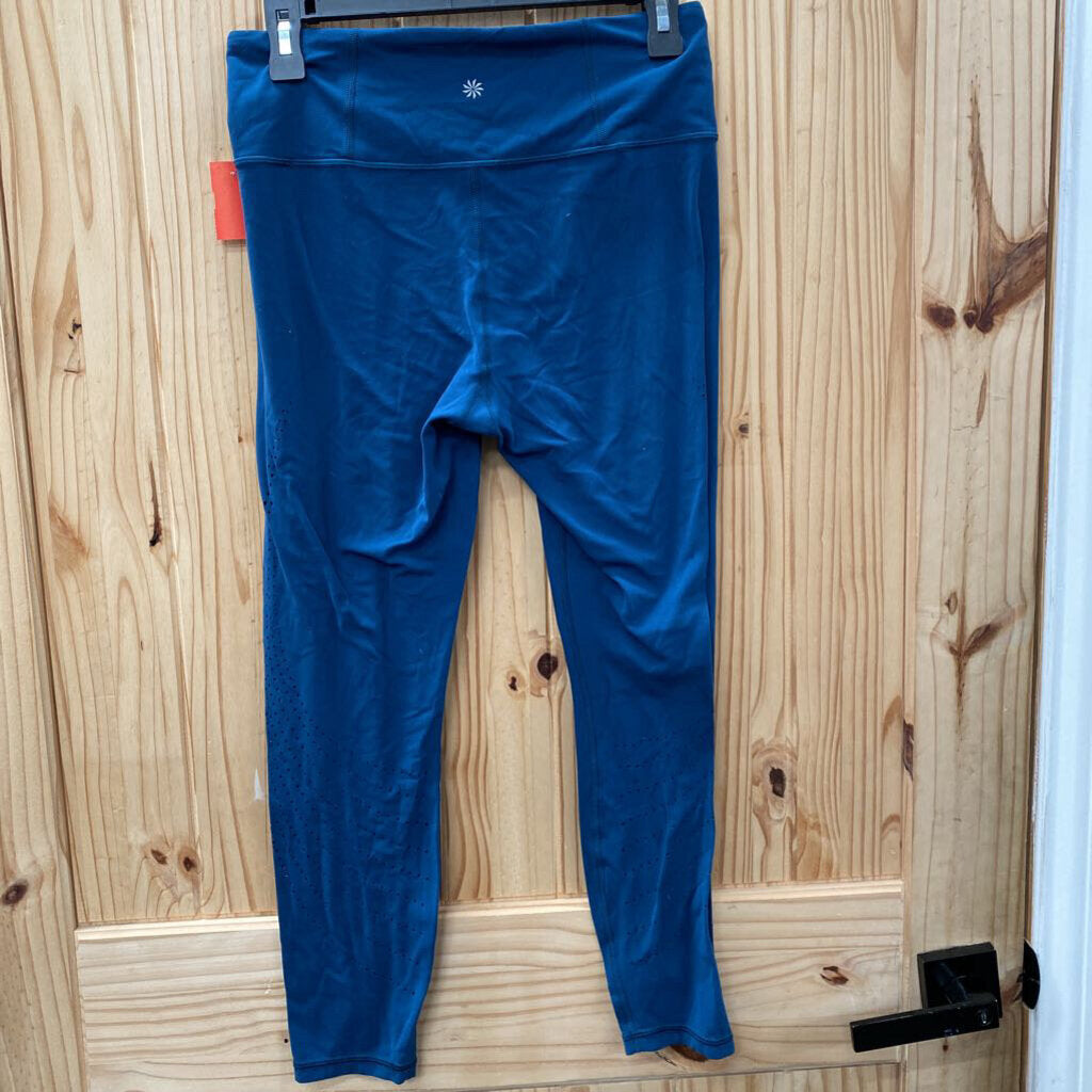 WOMENS ATHLETA DK TEAL LEGGINGS M