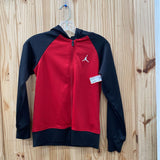 BOYS JORDAN 2PC SET RED/BLK 12